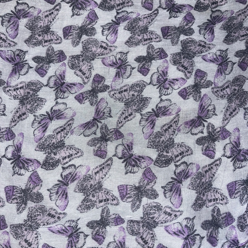 Butterfly infinity scarf